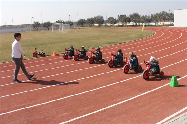 Tricycle Race for KG1 students